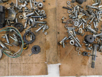 1972 72 Honda CB350K4 CB350 350 Miscellaneous Nut Bolts & Brackets Parts Box Lot - C3 Cycle