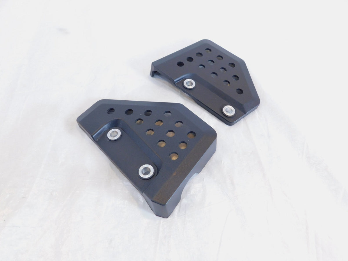 Harley Davidson Pan America 1250 1250S Pair Front Footpeg Bracket Heel Guards - C3 Cycle
