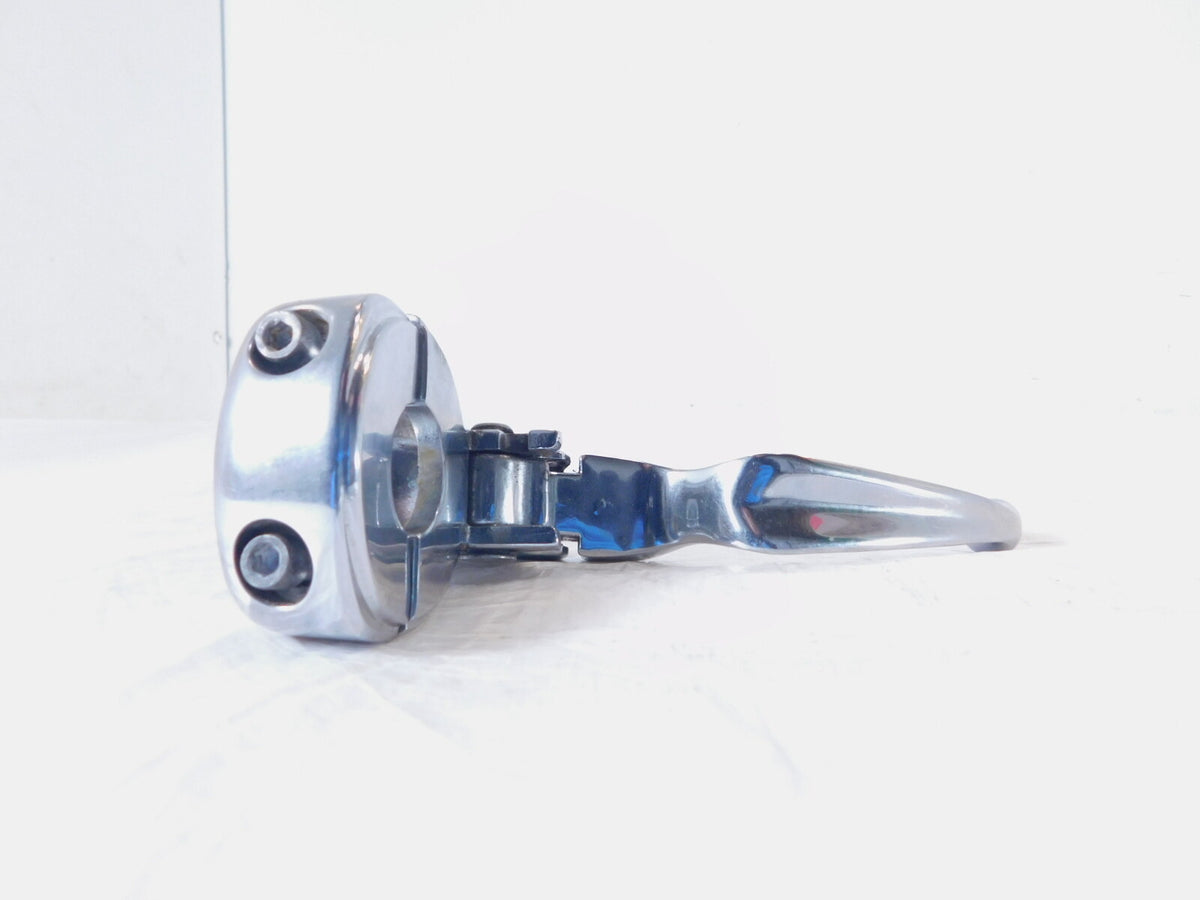 Harley Electra Glide Softail Dyna Sportster Chrome Clutch Lever & Mount Bracket - C3 Cycle