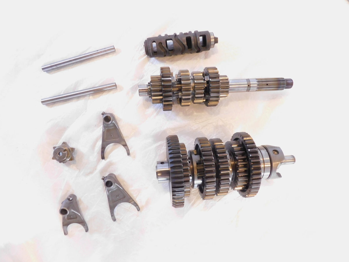 2008-2009 Kawasaki Concours 14 ZG1400 Transmission Gears w/ Shifter Drum & Forks - C3 Cycle