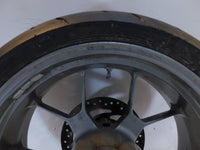 2007 2008 2009 Aprilia Shiver 750 SL750 Gray Rear Wheel Rim & Brake Rotor - C3 Cycle