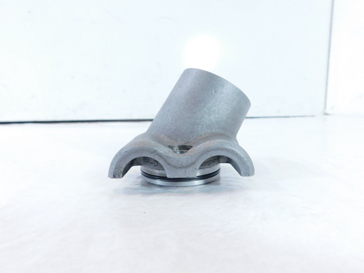 06-10 Harley Dyna Super Glide Custom Street Bob Silver Oil Tank Dip Stick Spout - C3 Cycle