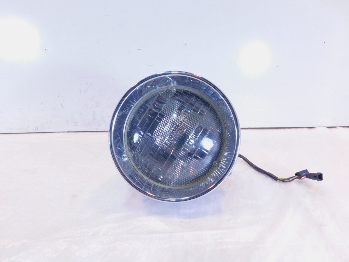 Harley Davidson Softail Heritage Classic & Fat Boy Chrome Headlight Headlamp - C3 Cycle