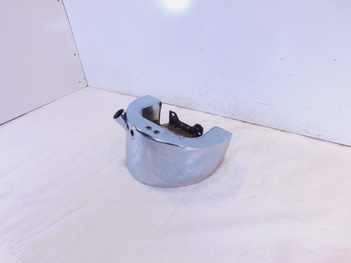 Harley Davidson Softail Heritage Classic Springer Chrome Oil Tank Bag Reservoir - C3 Cycle