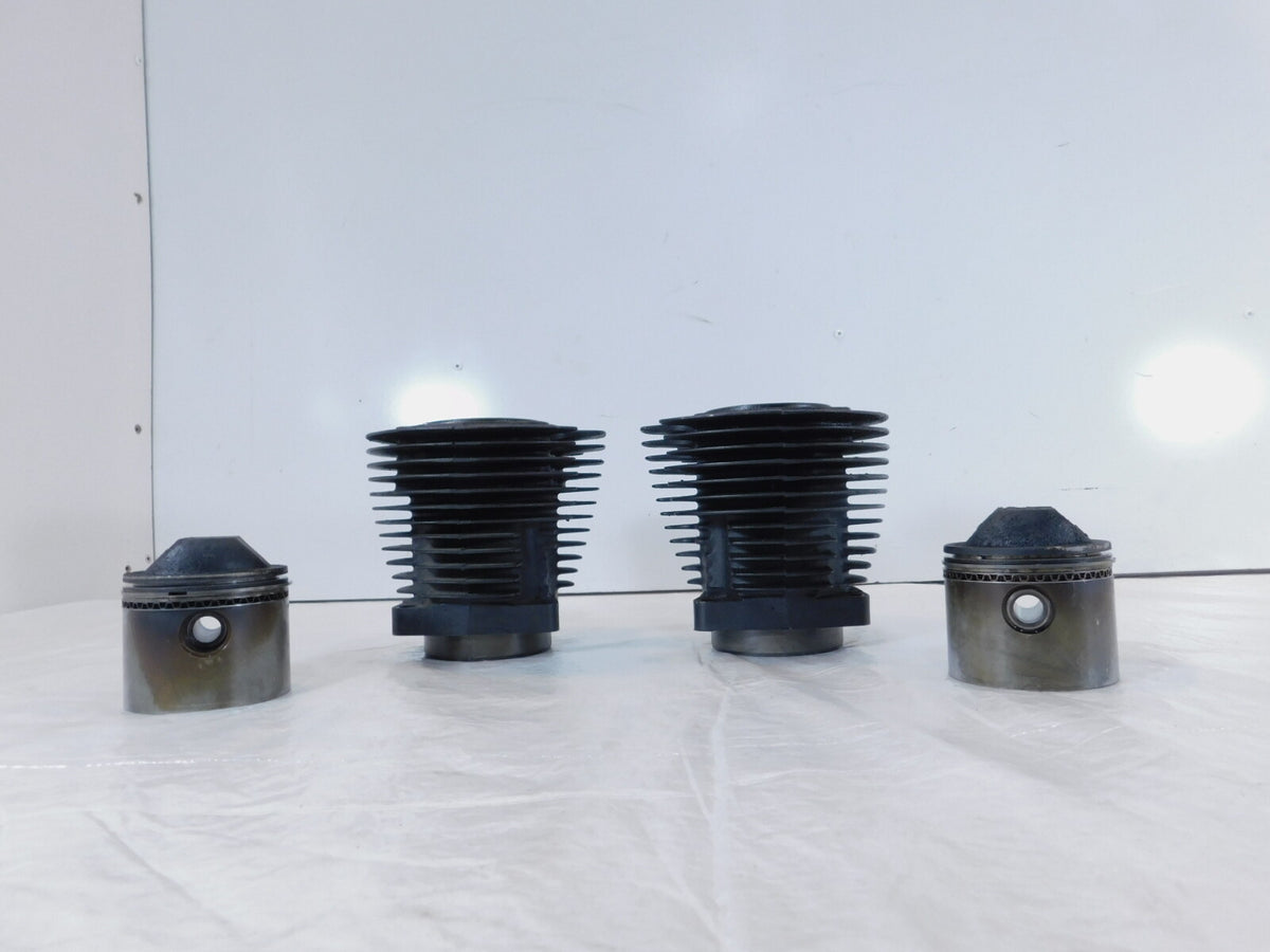1973-1985 Harley Davidson Ironhead Sportster 1000 Engine Motor Cylinders Pistons