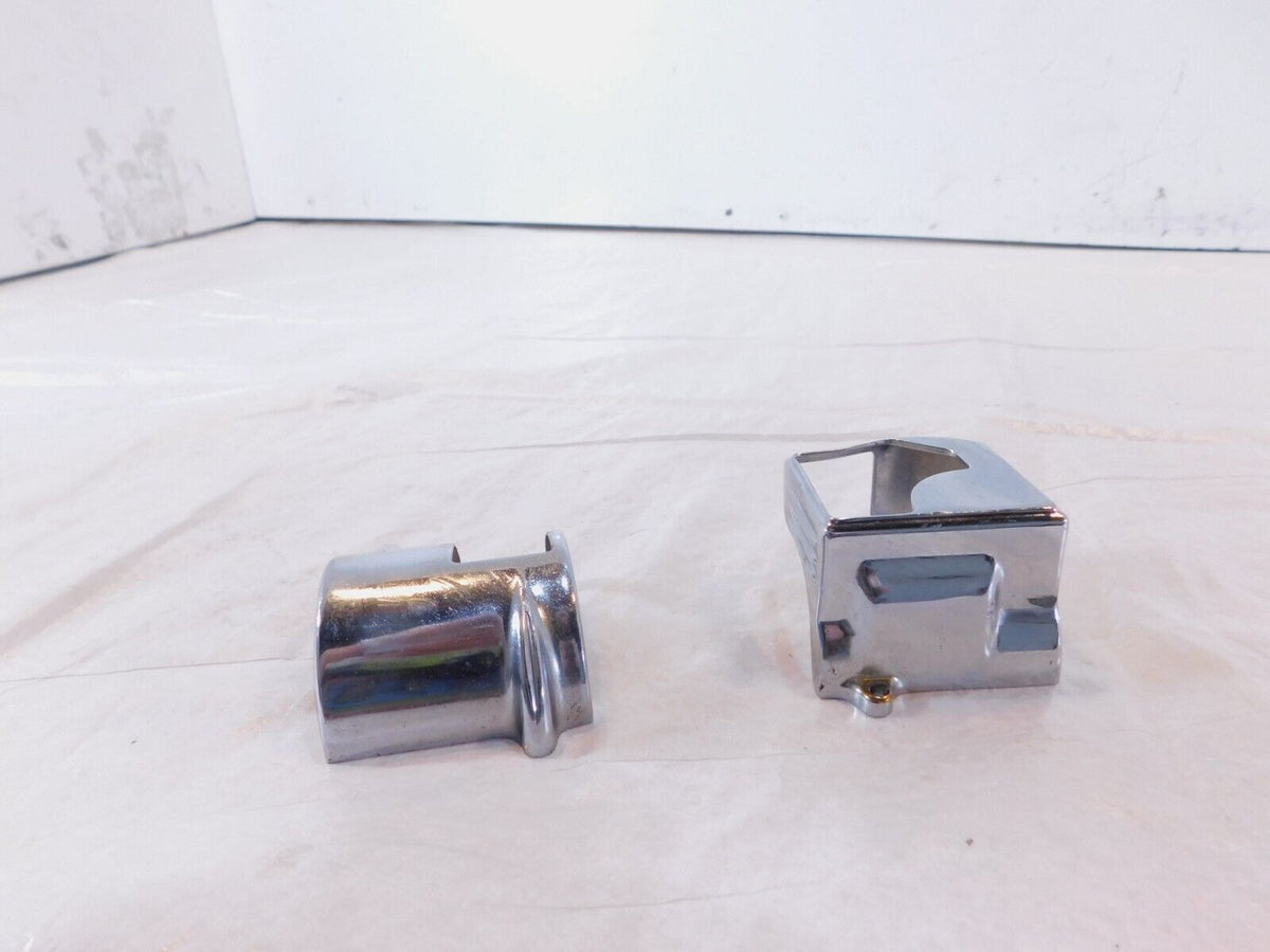 Honda VTX1800 VTX1800R VTX1800S Chrome Left Handlebar Turn Signal Switches Cover - C3 Cycle