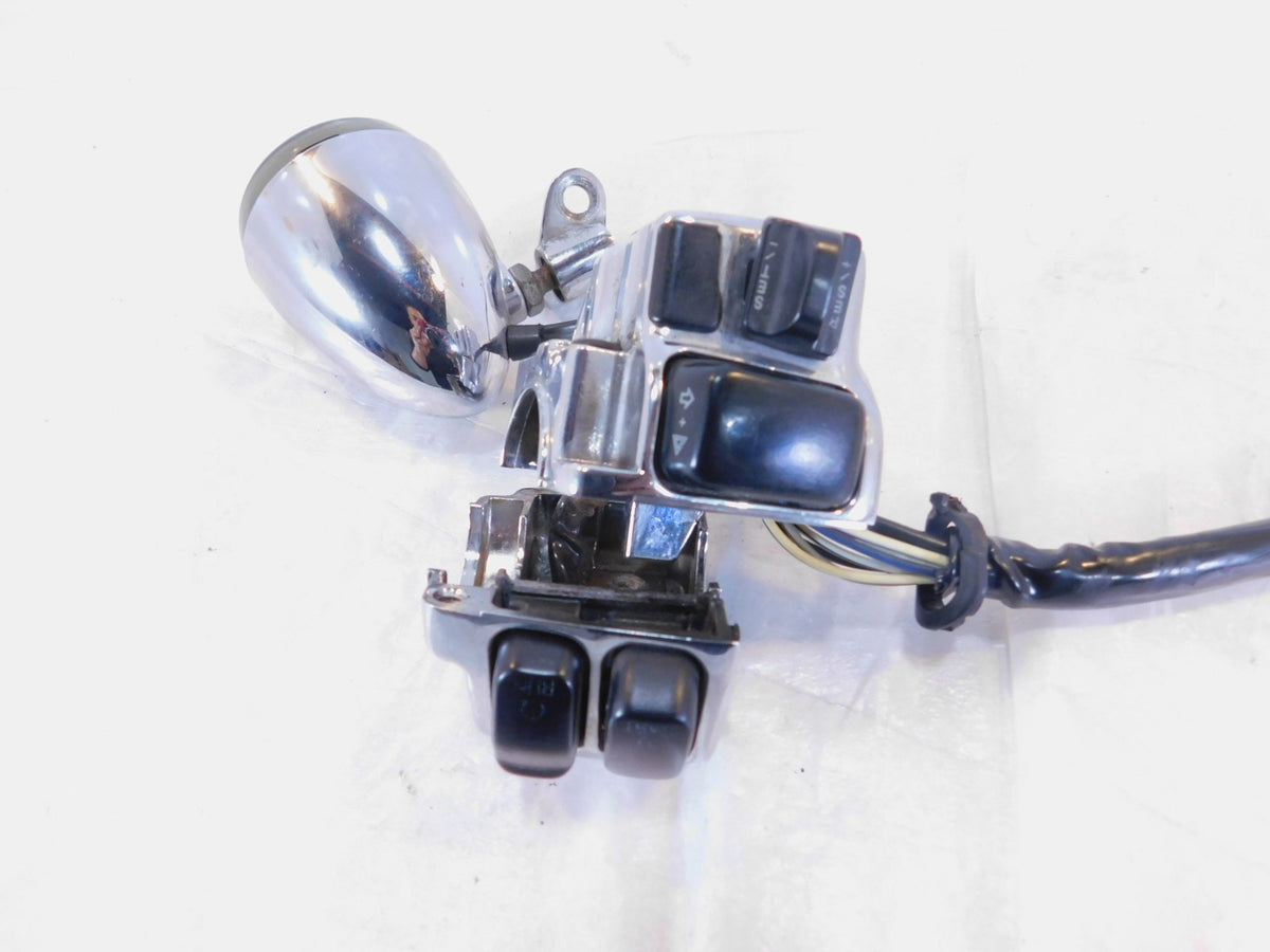 07-08 Harley Screamin Eagle CVO Road King Chrome Right Handlebar Switch Buttons - C3 Cycle