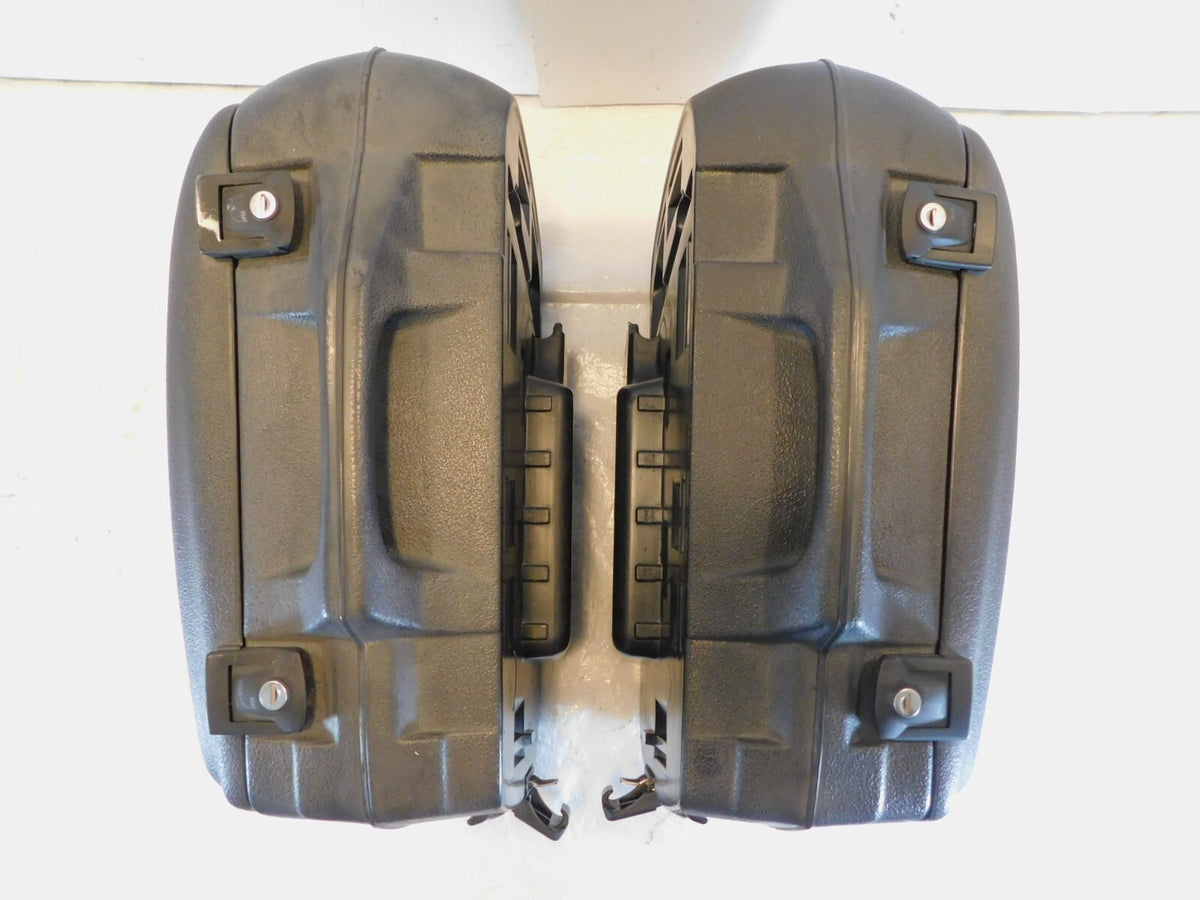 2006-2010 Buell XB XB12 XB12X Ulysses Left & Right Saddlebag Luggage Boxes w Key - C3 Cycle