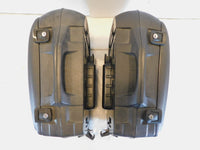 2006-2010 Buell XB XB12 XB12X Ulysses Left & Right Saddlebag Luggage Boxes w Key - C3 Cycle