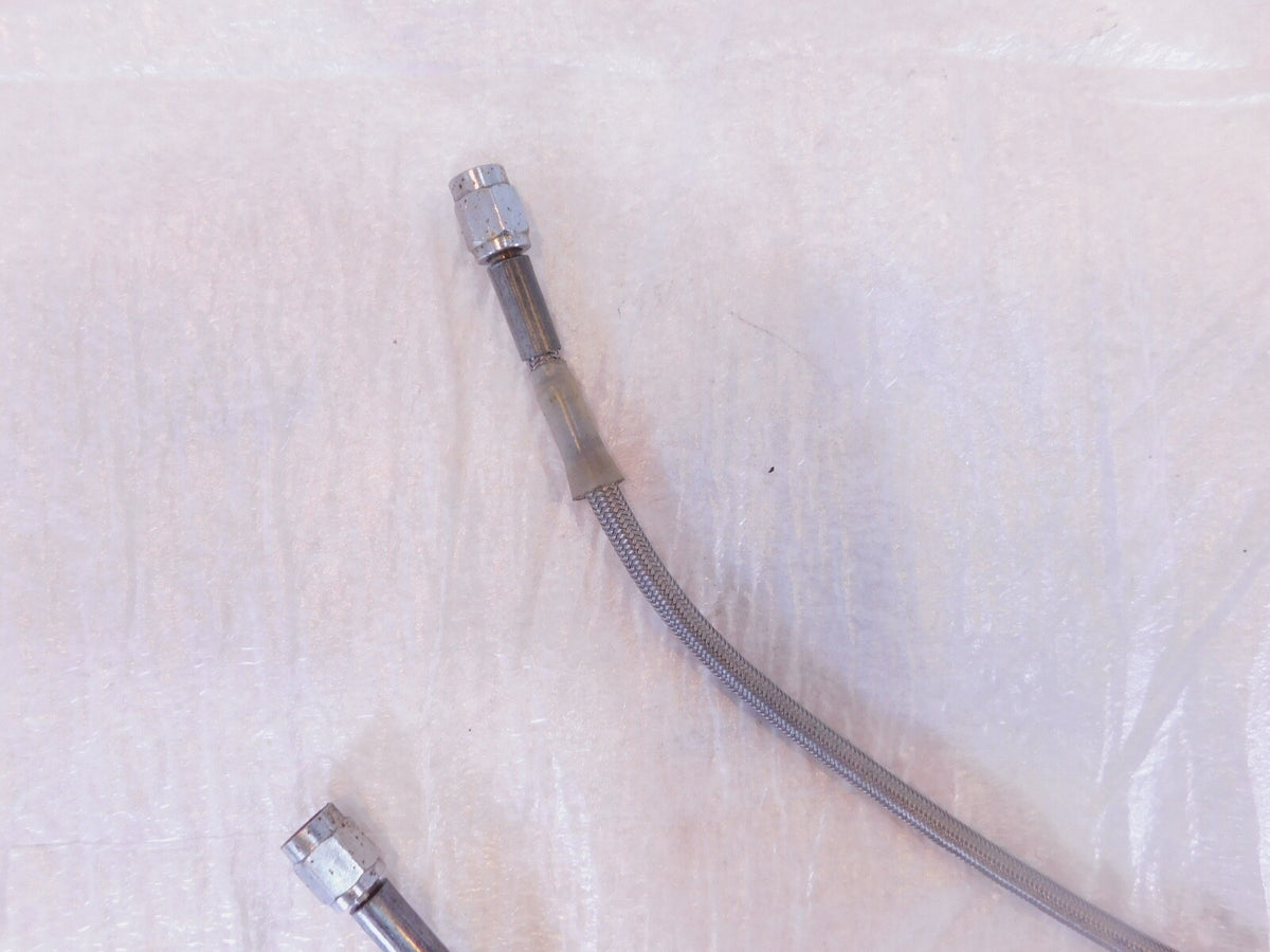 2002 American IronHorse Texas Chopper Front Wheel Brake Caliper Hose Pipe Lines - C3 Cycle