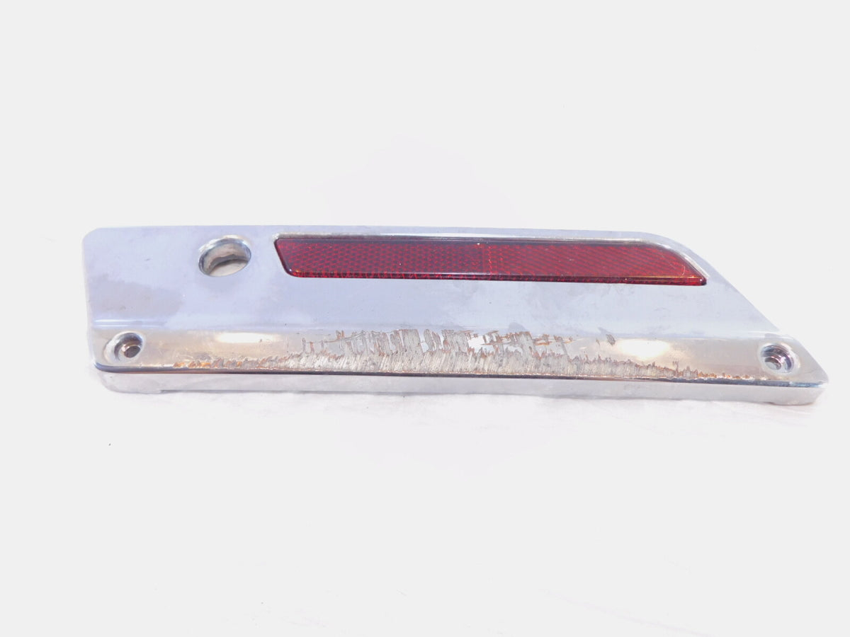 Harley Touring Road King Electra Street Glide Chrome Left Saddlebag Latch Cover - C3 Cycle