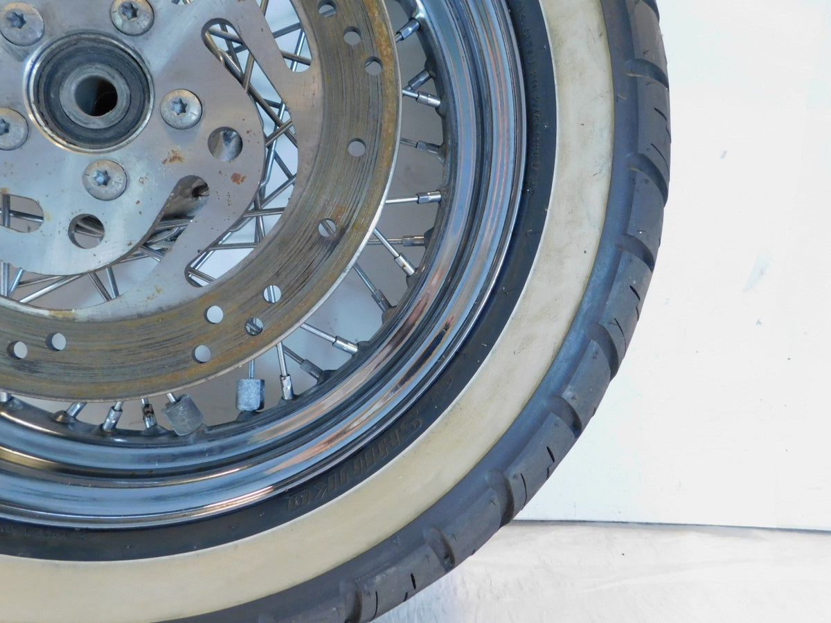 Harley Davidson Softail Heritage Classic & Springer Spoked Rear Wheel Rim & Tire - C3 Cycle