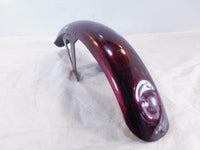 Harley Davidson Sportster 883 & 1200 & Dyna Cherry Red Front Wheel Cover Fender - C3 Cycle