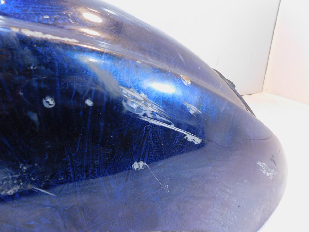 2002 Yamaha V-Star 1100 XVS1100 Classic Blue Rear Wheel Fender Mudguard -Dented - C3 Cycle
