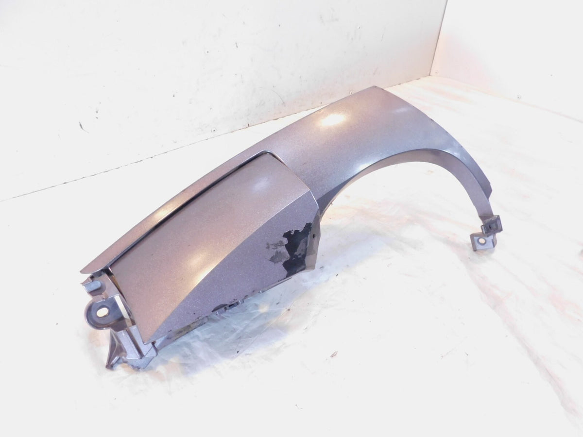 Victory Vision Gray Left Fuel Gas Petrol Tank Cover Fairing Glove Box - Broken - C3 Cycle
