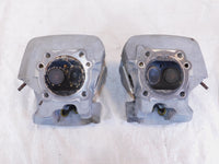 Harley Davidson Touring Softail & Dyna Silver Cylinder Heads & Valves w/ Springs