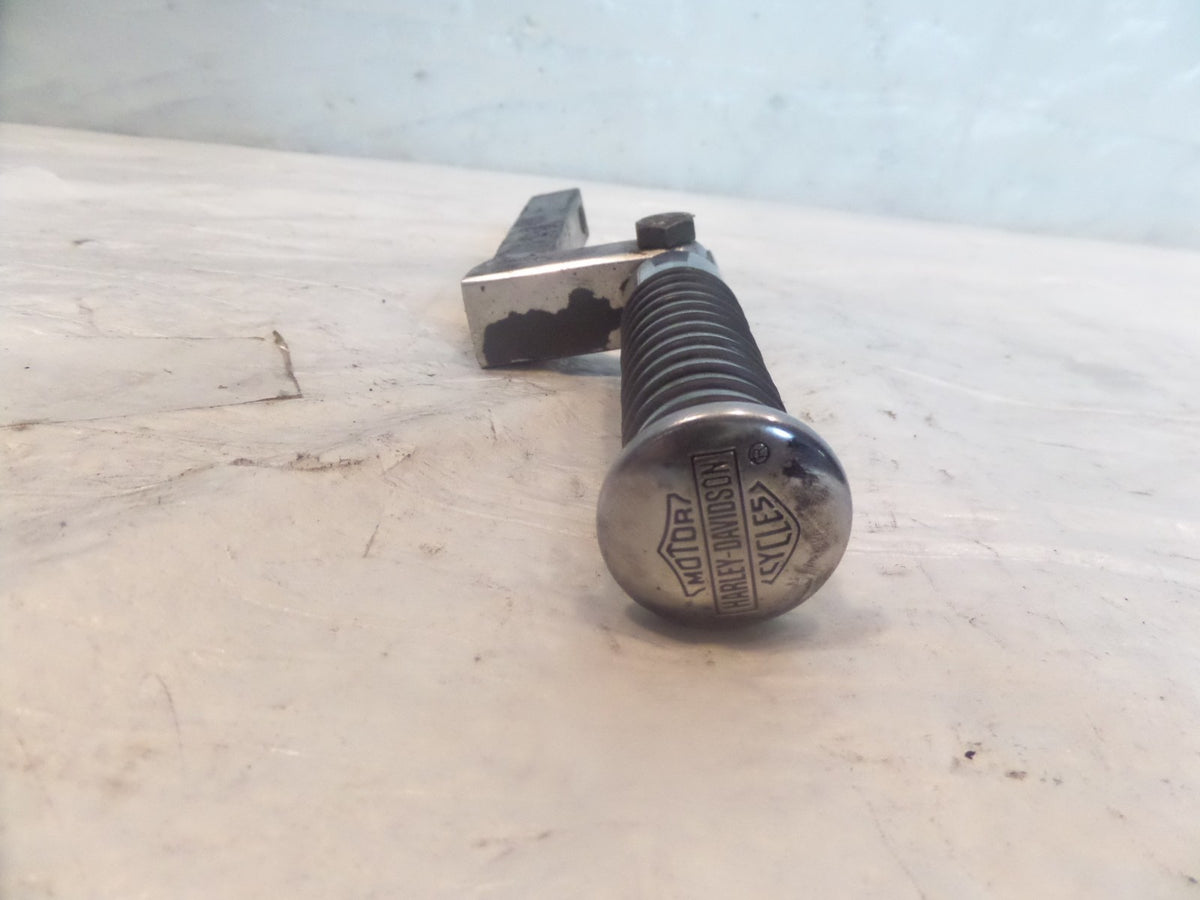 Harley Davidson Sportster 1200 Left Rear Passenger Footpeg Footrest & Bracket - C3 Cycle