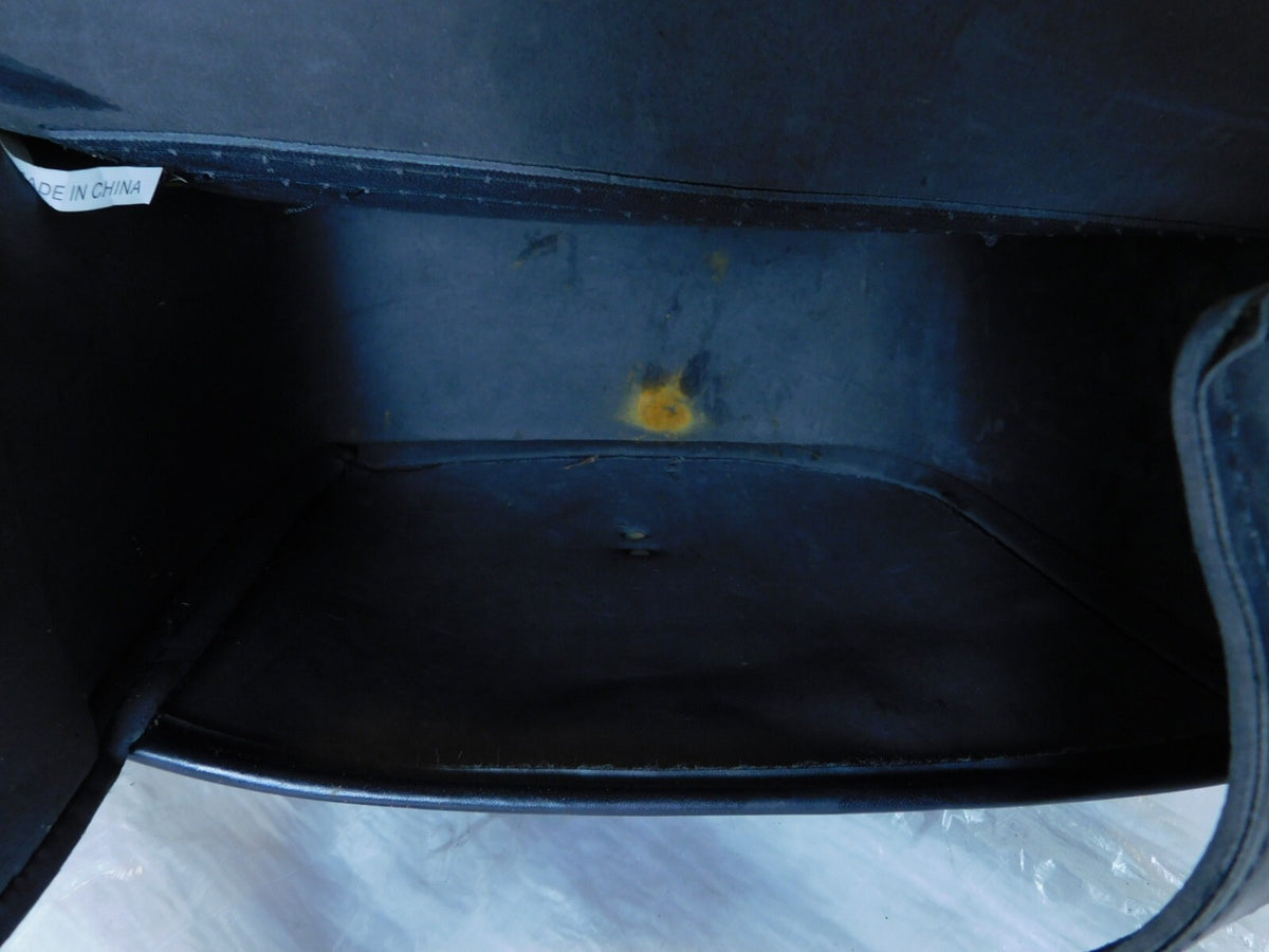 1993-1994 Harley Davidson Dyna Wide Glide Left Right Black Side Bag Saddlebags - C3 Cycle