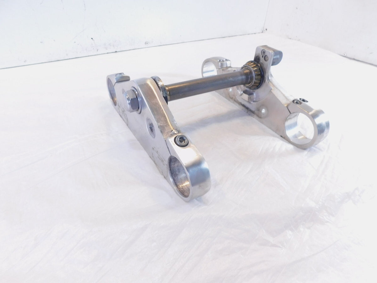 Honda GL1500 GL1500CT Valkyrie 1500 Silver Front Fork Steering Stem Triple Tree - C3 Cycle