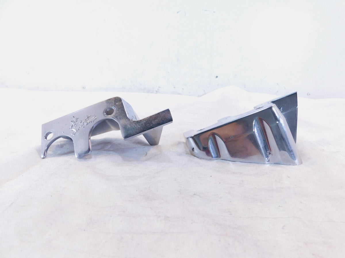 1994-2003 Harley Davidson Pair Front Rear Push Rod Pushrod Lifter Cover Trim - C3 Cycle