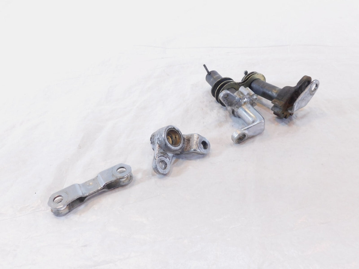 1986 86 Suzuki Intruder 700 VS700 Foot Brake Pedal Linkage Link Arm Shafts - C3 Cycle