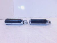 Harley Touring FXR Dyna Sportster & Softail Chrome & Rubber Footpegs Footrests
