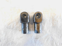 Harley Davidson Softail Deluxe Rear Passenger Footpeg Footrest Mount Brackets - C3 Cycle
