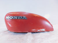 1977 77 Honda CB550 CB550K Four K 550 Red Gas Petrol Fuel Tank Reservoir Cell - C3 Cycle