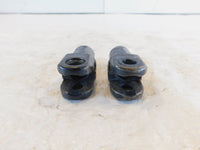 Harley Davidson Softail Deluxe Rear Passenger Footpeg Footrest Mount Brackets - C3 Cycle