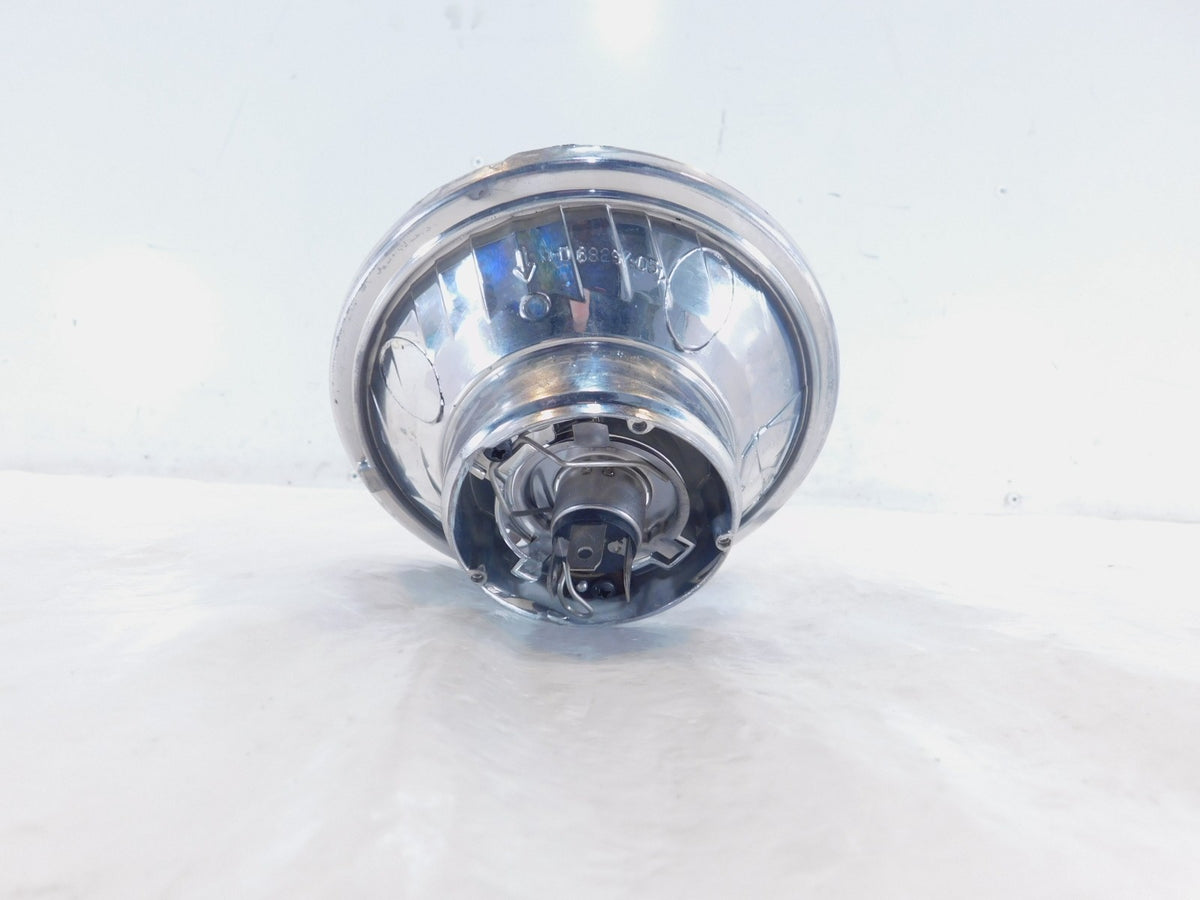 Harley Davidson Sportster Dyna Softail & FXR Front Headlight Headlamp w/ Bulb - C3 Cycle