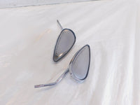 Harley Davidson Touring Softail Dyna & Sportster Pair Chrome Rear View Mirrors - C3 Cycle