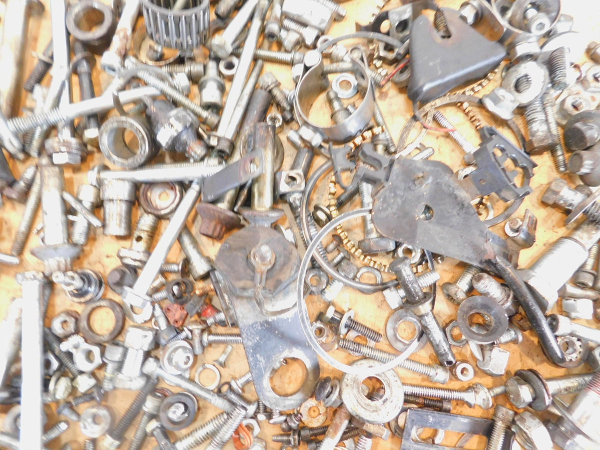 1998 98 Harley Davidson Sportster 1200 Hardware Nut Bolt Brackets Parts Box Lot - C3 Cycle