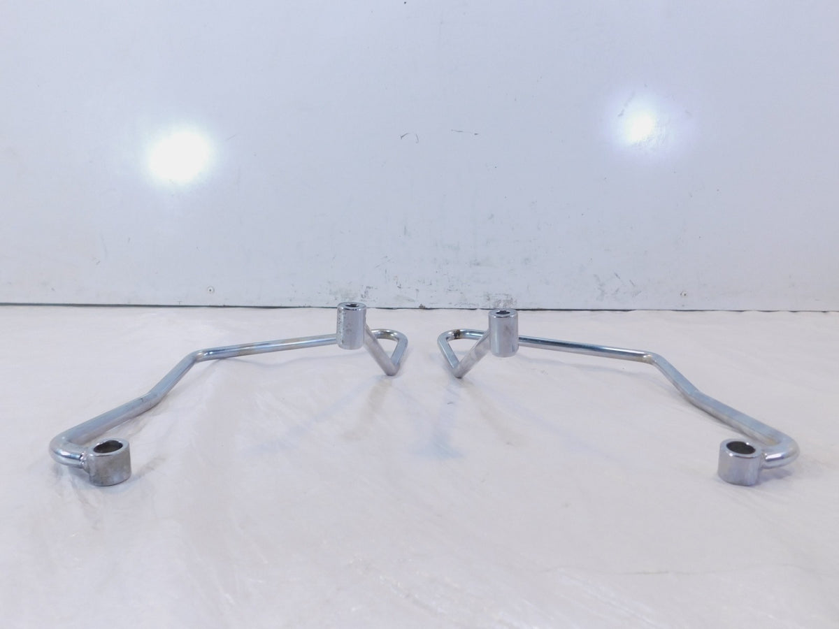1994-2003 Harley Davidson Sportster 883 1200 Chrome Saddlebag Guard Rail Bars - C3 Cycle