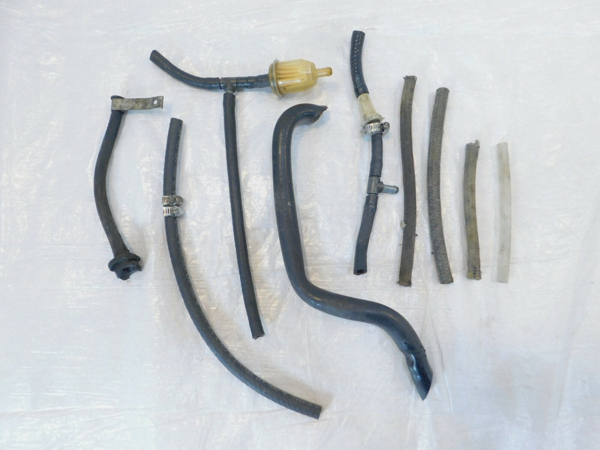 1977 77 BMW Airhead R100 R100/7 Misc Engine Motor Air Fuel Hose Pipe Line Lot - C3 Cycle