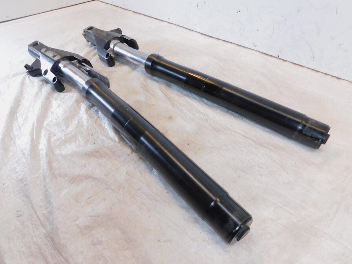 2015-2017 Victory Magnum Right & Left Fork Leg Tube Suspension Shocks -Bent - C3 Cycle