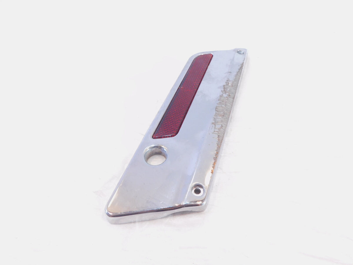 Harley Touring Road King Electra Street Glide Chrome Left Saddlebag Latch Cover - C3 Cycle