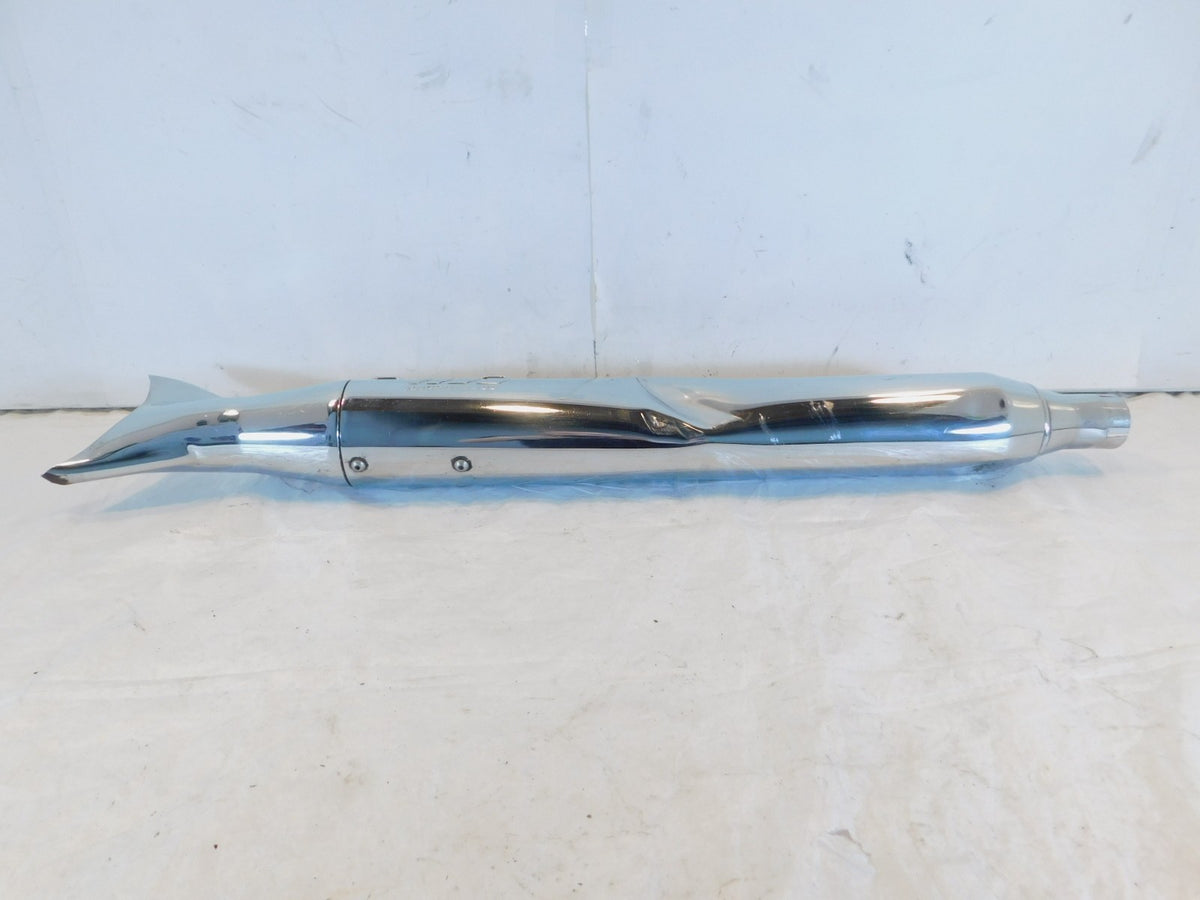 Harley Davidson Road King & Electra Glide Left Slip On Exhaust Pipe Muffler - C3 Cycle