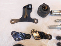 2004-2013 Harley Davidson Sportster 883 & 1200 Engine Motor Mount Bracket Lot - C3 Cycle
