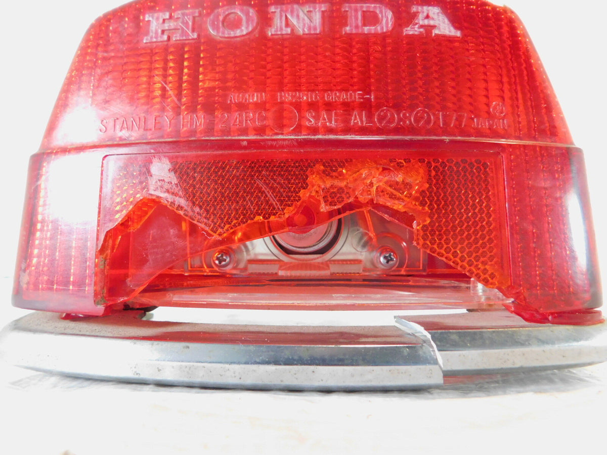 Honda CX500 Deluxe & CB750 CB750K Rear Taillight Tail Brake Light Lamp for Parts - C3 Cycle