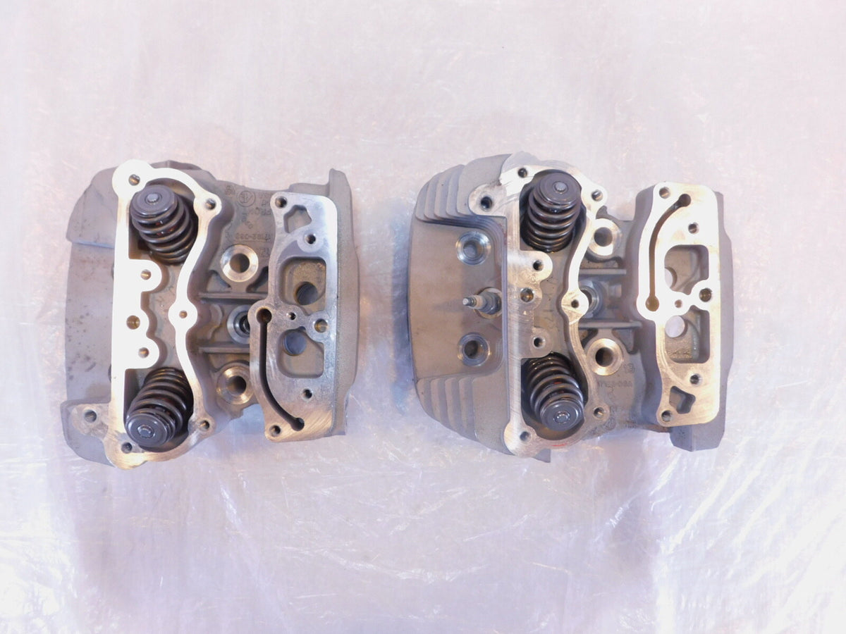 2012-2013 Harley Davidson FXS Softail Blackline Silver Cylinder Heads w/ Valves - C3 Cycle