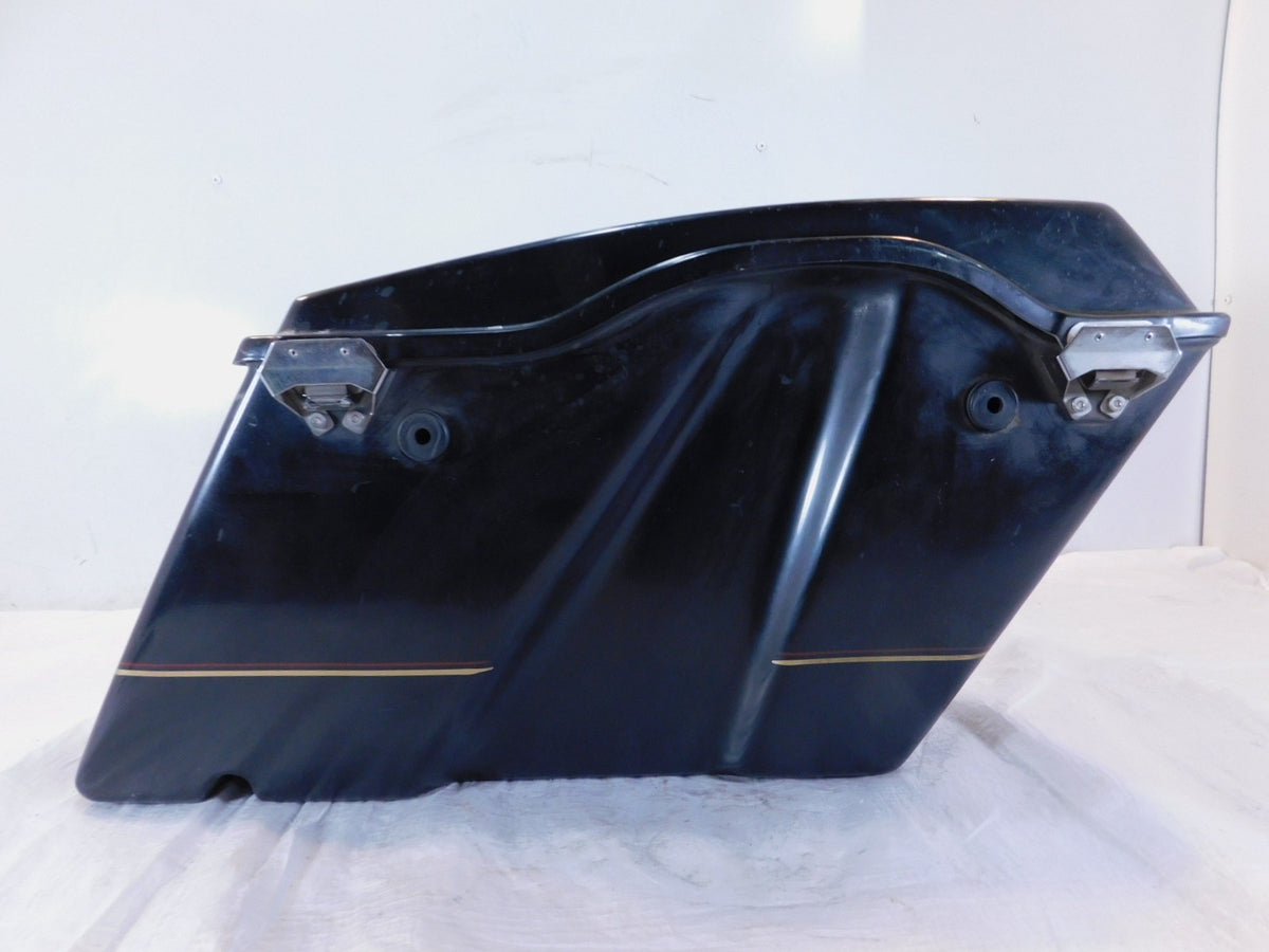 Harley Davidson Road King Street & Electra Glide Vivid Black Left Saddlebag - C3 Cycle