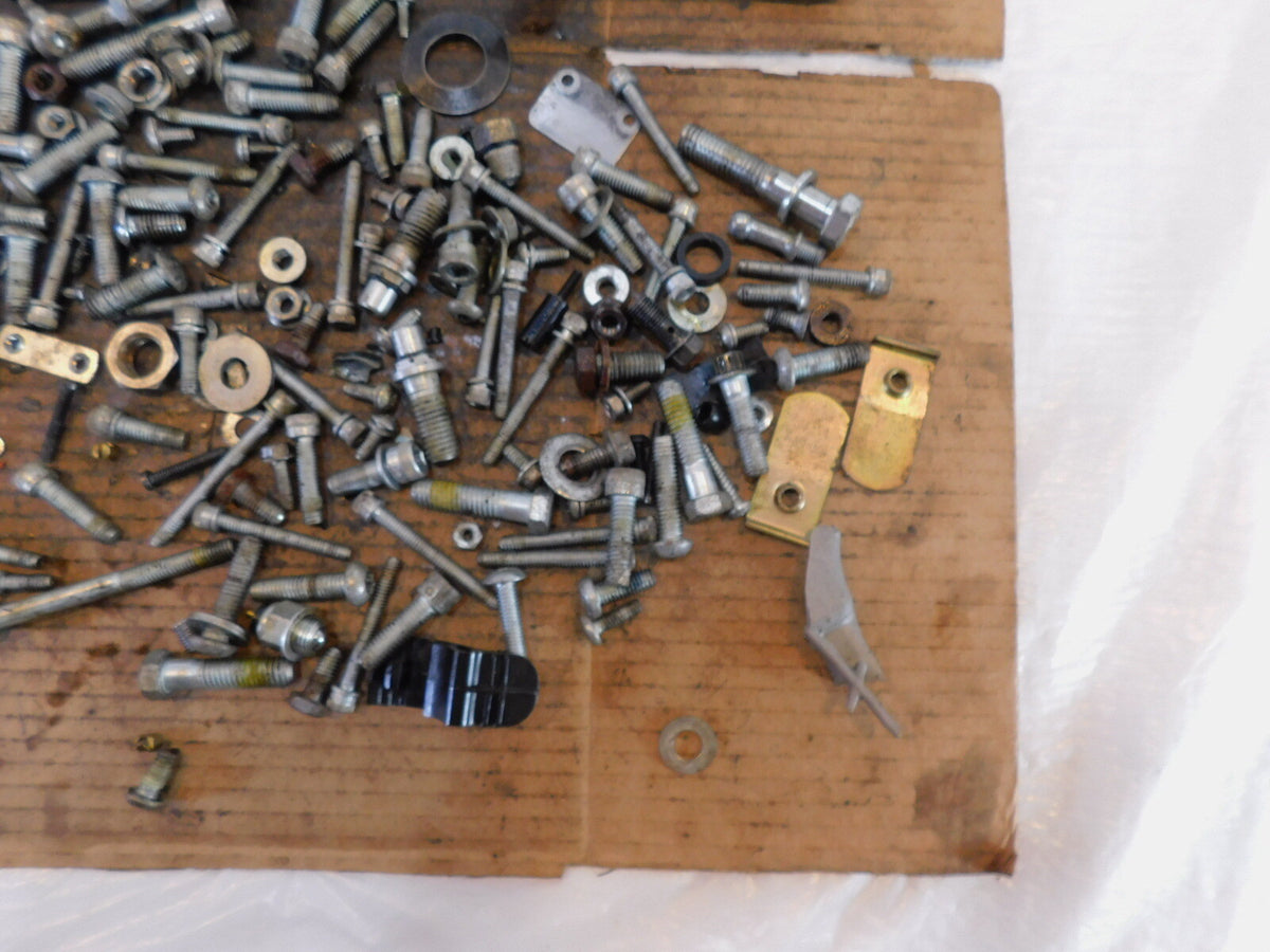 08 Harley Davidson Sportster 883 Custom Hardware Nut Bolt Brackets Parts Box Lot - C3 Cycle