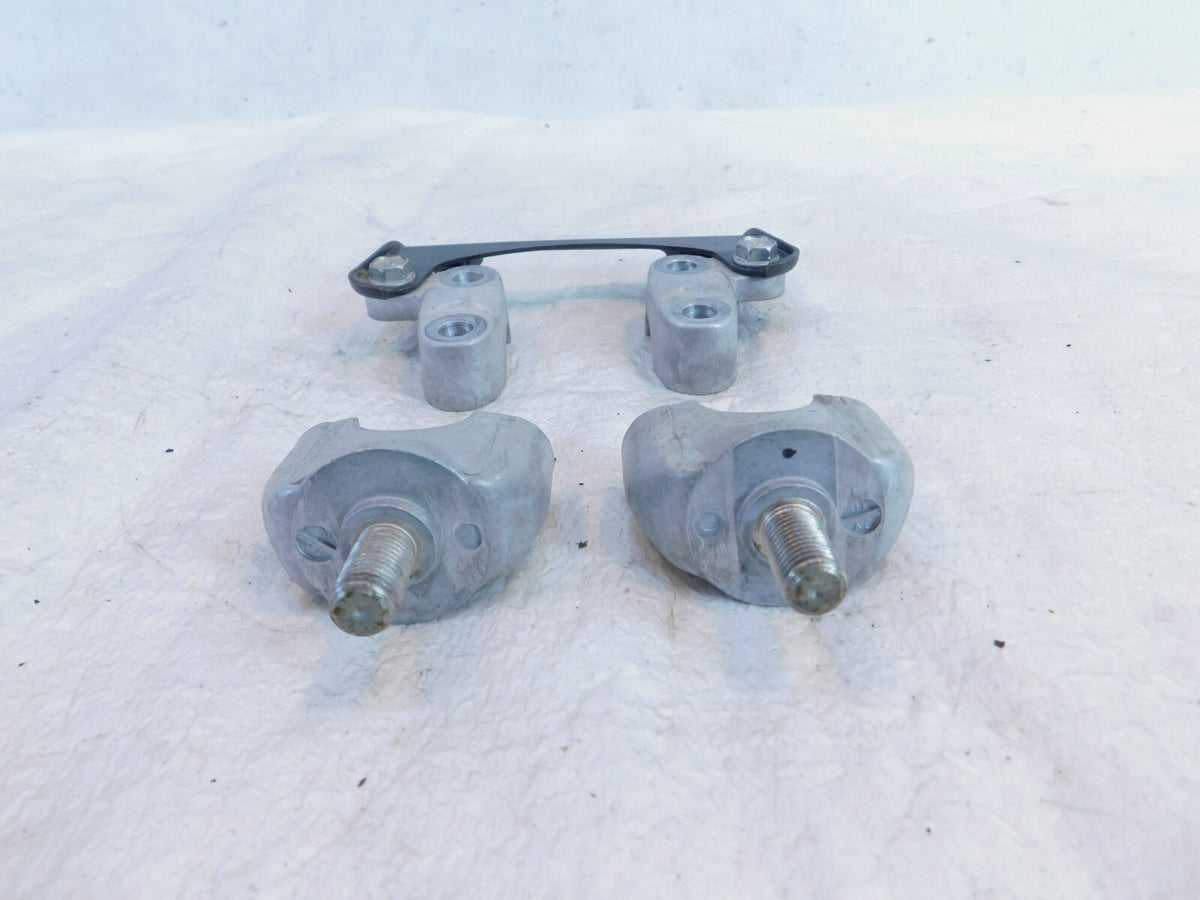 2002-2013 Honda FSC600 Silver Wing 600 Front Handlebar Riser Clamp Brackets - C3 Cycle