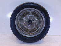 Harley Davidson Road Street Electra Glide 9 Spoke Silver Rear Wheel Rim - BENT - C3 Cycle