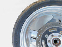1995 & 1996 Buell M2 Thunderbolt Marchesini Silver Rear Wheel Rim & Tire - C3 Cycle