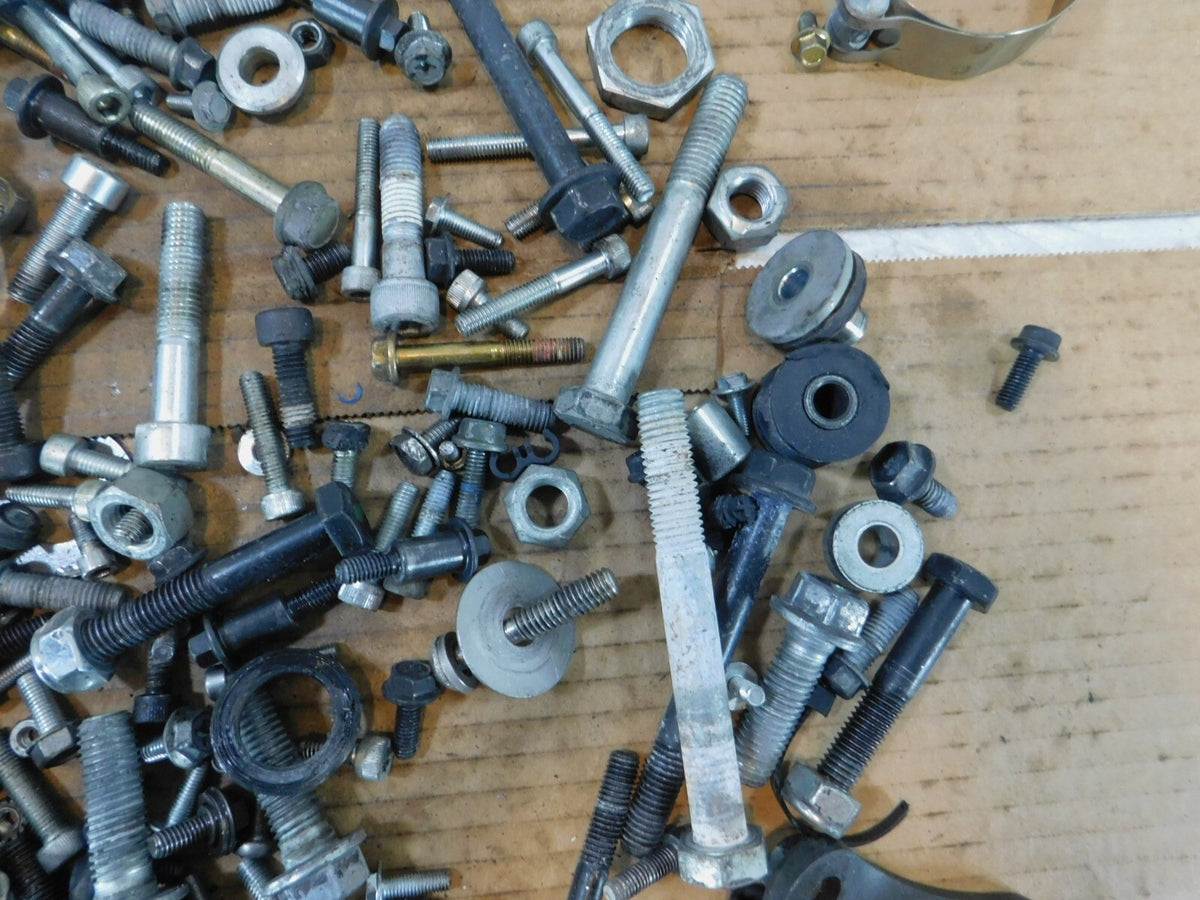 2012 12 Victory Cross Country Engine & Body Nuts Bolts & Brackets Parts Box Lot - C3 Cycle