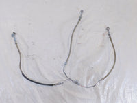 Harley Electra Glide Ultra & Classic Braided Dual Disc Front Brake Line Hose - C3 Cycle