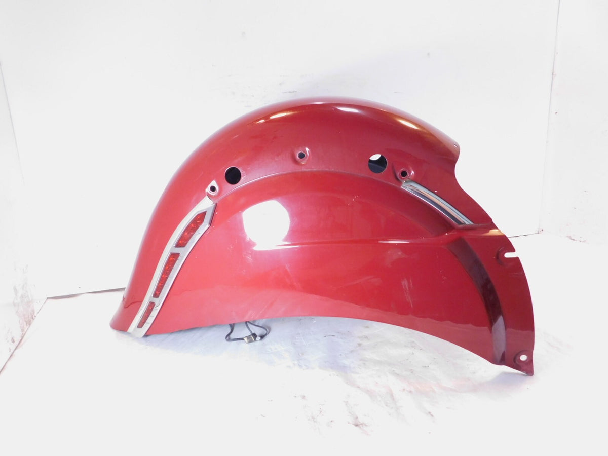 Indian Chief Chieftain Roadmaster & Springfield Red Rear Wheel Cover Fender - C3 Cycle