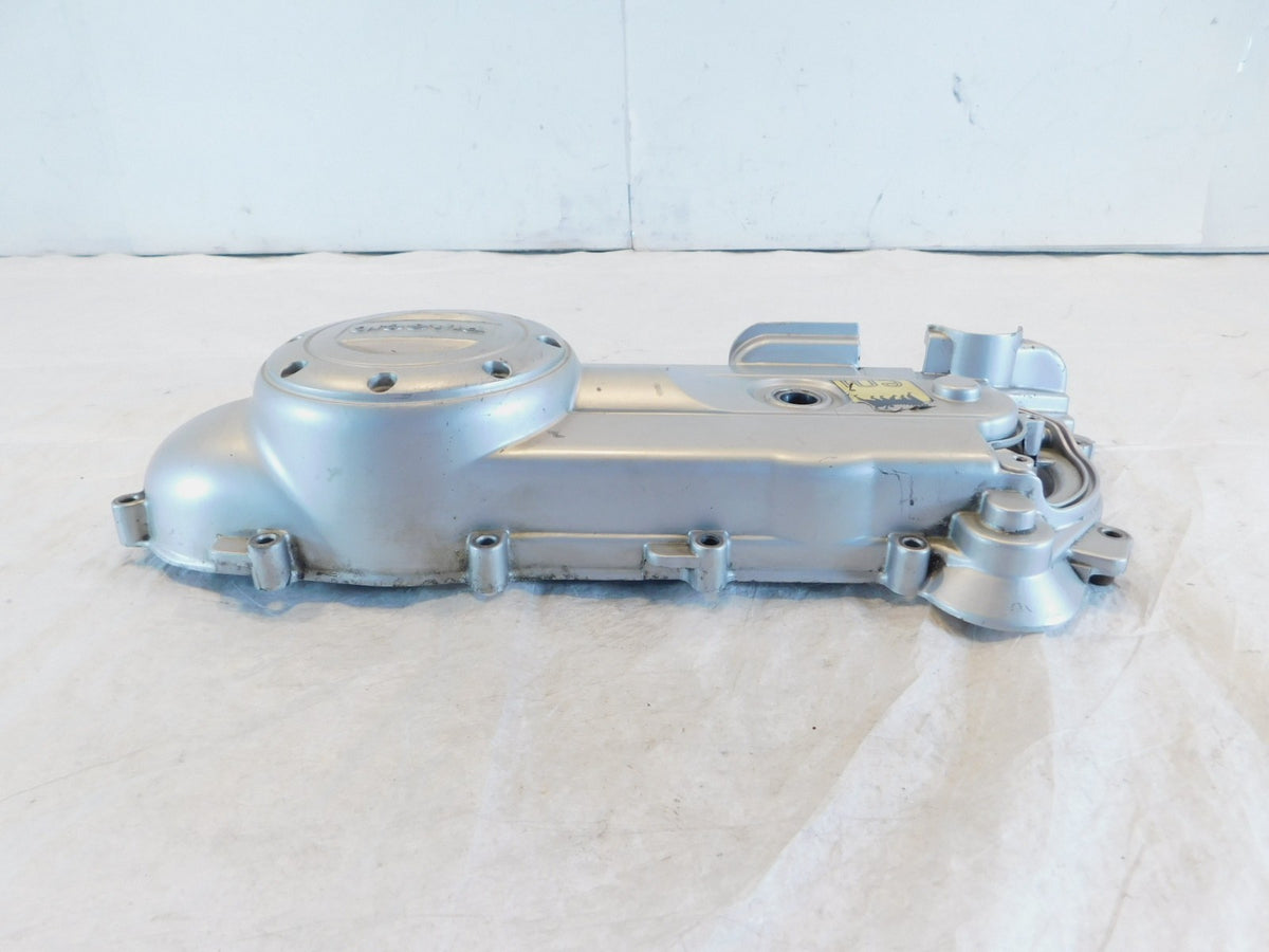 09-13 Piaggio Vespa LX S 50 Engine Motor Crankcase Transmission Primary Cover - C3 Cycle