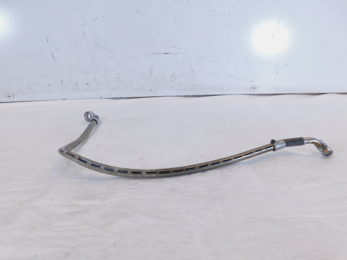 Victory Cross Country Roads & Magnum Front Left Wheel Brake Caliper Hose Line - C3 Cycle